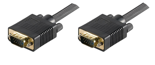 SVGA HD15 7M M-M BLACK – MicroConnect