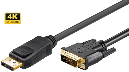 DISPLAYPORT - DVI 24+1 M-M 2M – MicroConnect
