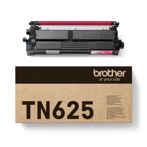 TN-625M Magenta Toner Cartridge. Prints – Brother