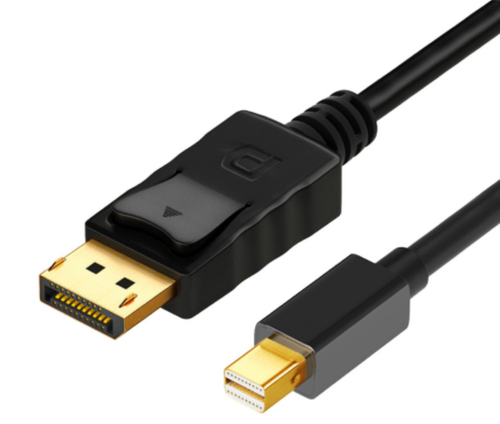 JLC Mini DisplayPort (Male) to DisplayPort (Male) Cable - 1.8M - Black – JLC