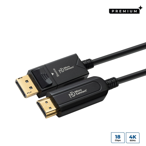 Premium Optic DP - HDMI Cable – MicroConnect