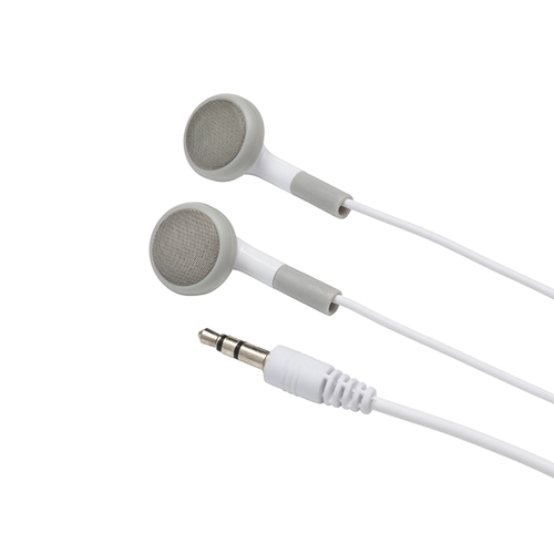 Group Gear Wired Stereo Earphone - Earbud - Outer-ear - White – Group Gear