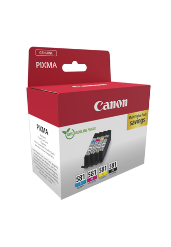 CANON CLI-581 C/M/Y/BK MULTI INK – Canon