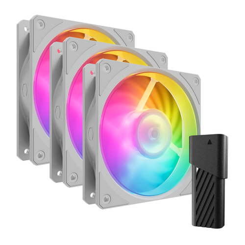 MOBIUS 3PK CASE FAN KIT WT 120MM – Cooler Master