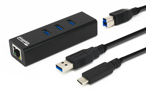 PLUGABLE 3 PORT USB 3.0 BUS POWERED HUB – Plugable Technologies
