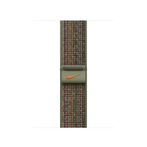 41mm Sequoia/Orange Nike Sport Loop – Apple