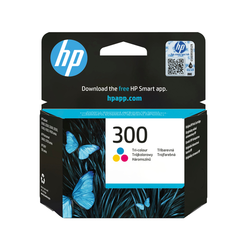 HP 300 TRI-COLOUR INKJET HP 300 TRI-COLOUR INKJET CARTRIDGE – HP Inc