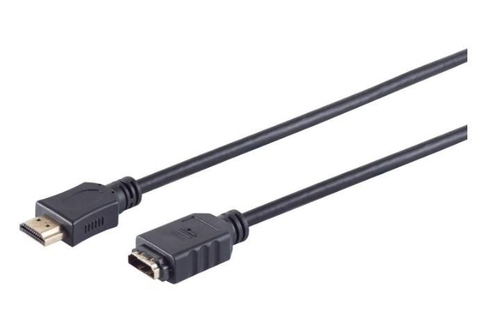 HDMI 19 - 19 1M M-F, GOLD – MicroConnect