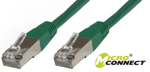 FTP CAT6 15M GREEN PVC – MicroConnect