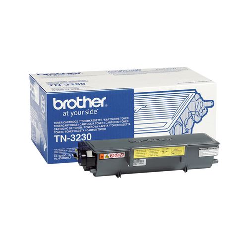 TN-3230 TONER CARTRIDGE BLACK F/ DCP-8085DN/HL-5340D 3000 PGS – Brother