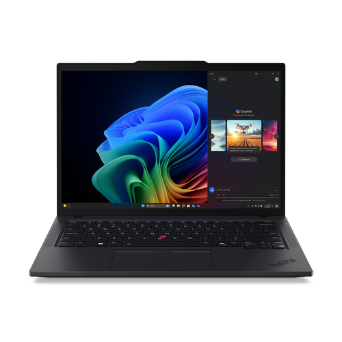 Lenovo ThinkPad T14 Gen 6 21QJ - Copilot+ PC - 180-degree hinge design - AMD Ryzen AI 5 PRO - 340 / up to 4.8 GHz - Win 11 Pro - Radeon 840M - 16 GB RAM - 512 GB SSD TCG Opal Encryption 2, NVMe - 14 IPS 1920 x 1200 - Wi-Fi 7, Bluetooth - black - kbd: UK – Lenovo