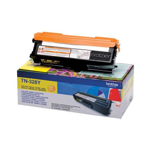 TN-328Y TONER CARTRIDGE YELLOW F/ HL-4150CDN/4570CDW/4570CDWT – Brother