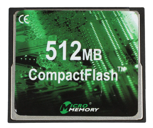 512MB CF CARD – MicroMemory
