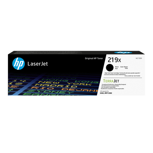 HP 219X HY Black Org LJ Toner Cartridge – HP Inc