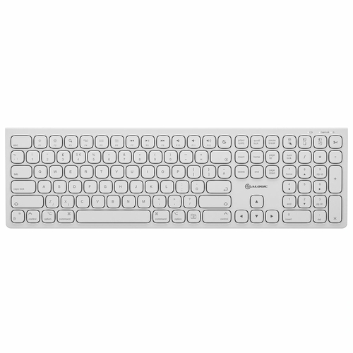 ECHELON USB-C RECHARGEABLE BLUE FULL SIZE KRD FOR MAC (WHITE) – ALOGIC
