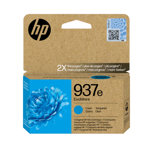 HP 937E EVOMORE CYAN ORIGINAL INK CA – HP Inc