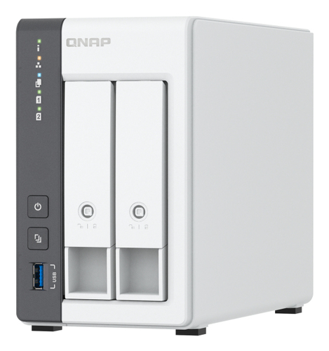 2-bay ARM 4C 2.0GHz 2xSATA 6Gb/s 4GB RAM – Qnap