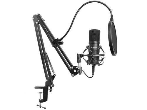 STREAMER USB MICROPHONE KIT – Sandberg
