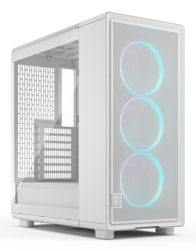 Epoch White TG RGB Clear tint – Fractal Design
