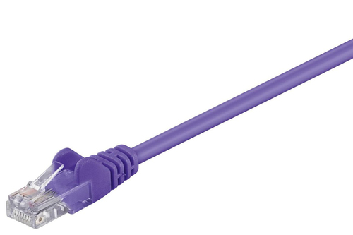 U/UTP CAT5E 3M PURPLE PVC – MicroConnect
