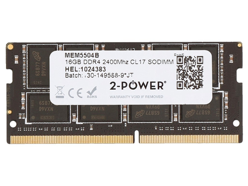 16GB DDR4 2400MHz CL17 SODIMM – PSA