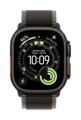 49mm Black/Charcoal Trail?Loop?-?S/M - Black Titanium Finish – Apple