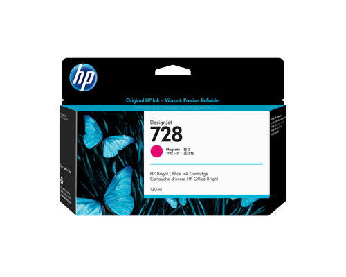 INK CARTRIDGE NO 728 MAGENTA 130ML – HP Inc