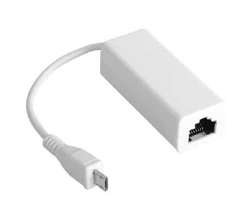 USB MICRO TO ETHERNET, BLACK – MicroConnect