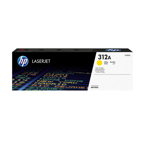 TONER CARTRIDGE 312A YELLOW – HP Inc