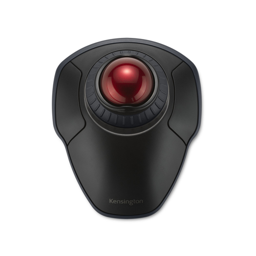 ORBIT WITH SCROLL RING WIRELESS TRACKBALL - BLACK – KENSINGTON