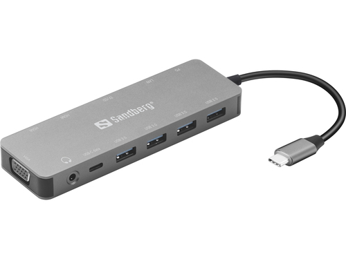 USB-C 13-in-1 Travel Dock – Sandberg