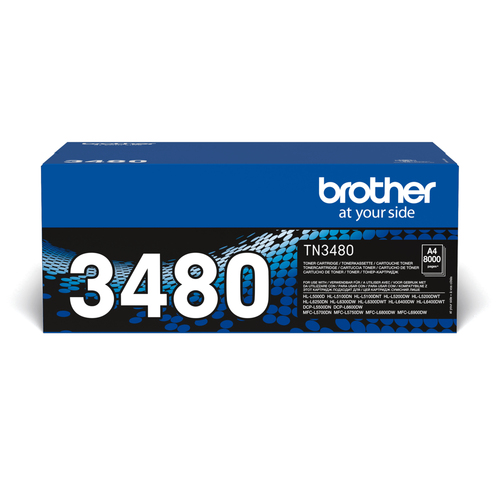 TN-3480 TONER 8000PAGES ISO/IEC 19752 – Brother