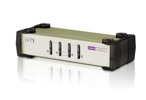 4-Port PS/2-USB VGA KVM Switch – ATEN