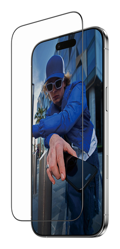 SCREEN PROTECTOR W. BLACK FRAME AIR ULTRA-WIDE FIT W. FASTFIT – PanzerGlass