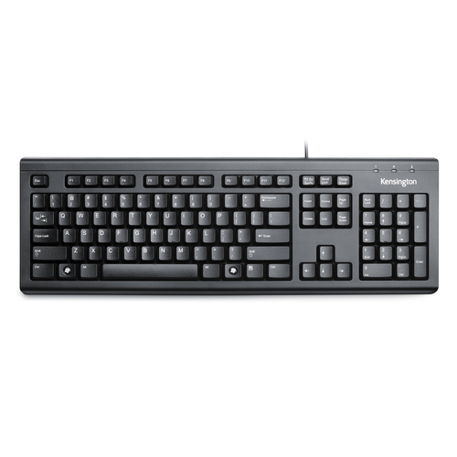 VALU KEYBOARD BLACK DOES NOT CONTA PS2 CONNECTOR – KENSINGTON