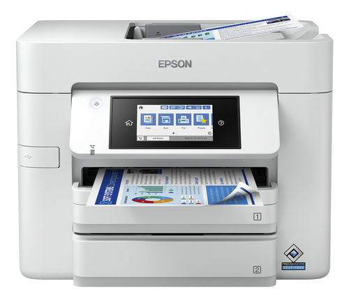Epson WorkForce Pro WF-C4810DTWF A4, 4 Ink Cartridges, Print, Scan, Copy, Fax, 22 pages/min Colour, 4,800 x 2,400 DPI, Wi-Fi Direct , 802.11b/g/n, USB 2.0, 10/100. Windows 7/8/10/11/Server. 1 Year OSS – Epson