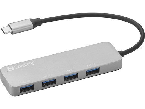 USB-C to 4 x USB 3.0 Hub SAVER – Sandberg
