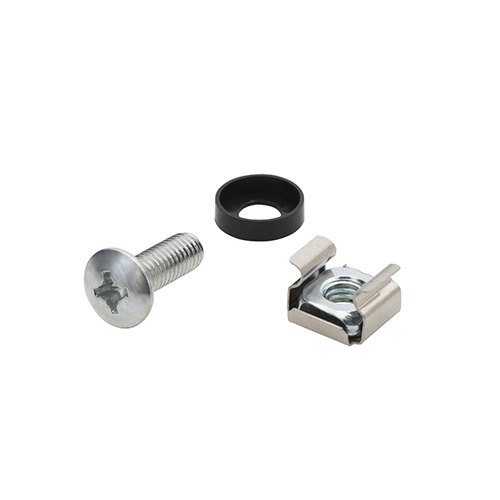 50 PACK OF CAGE NUTS AND SCREWS (M6) – Group Gear