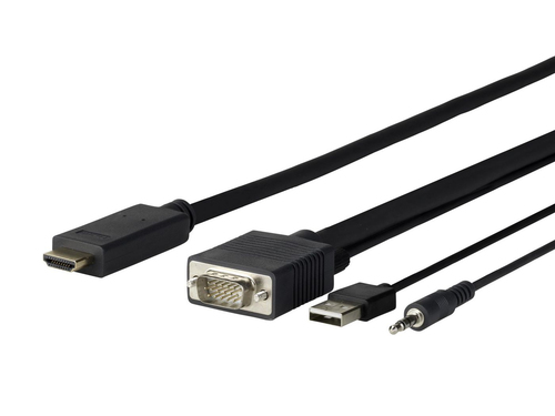 Pro VGA + Audio to HDMI 2M – VivoLink