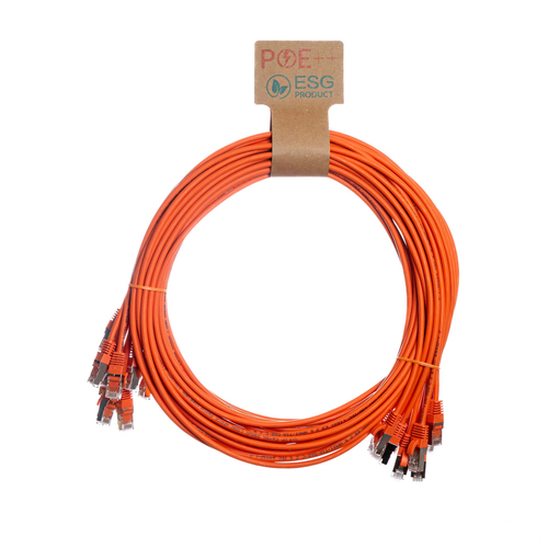 CNL 10PK 2M C6a Or UFTP Ls 30AWG Slim SB – Cablenet