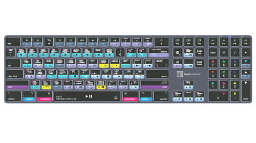 LKB Davinci Resolve 18 Titan Mac UK – LogicKeyboard