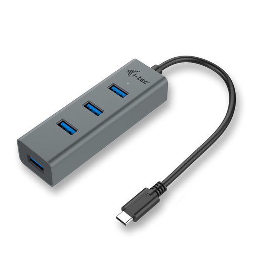 USB-C METAL 4-PORT HUB – ITEC