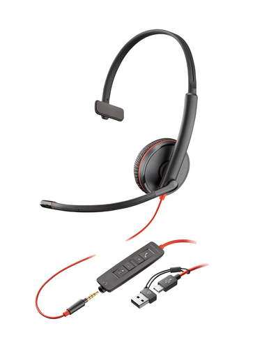 Poly BW 3215 USB-C HS +3.5mmP +USB-C/A – HP Inc