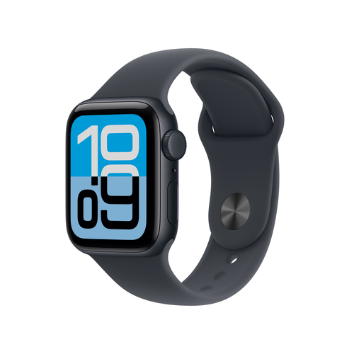 Apple Watch SE 3?GPS + Cellular 40mm?Midnight Aluminium Case with Midnight Sport Band - M/L – Apple