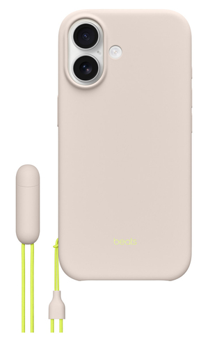 Beats iPhone 17 Kickstand Case with MagSafe and Camera Control - Lime Stone – Apple