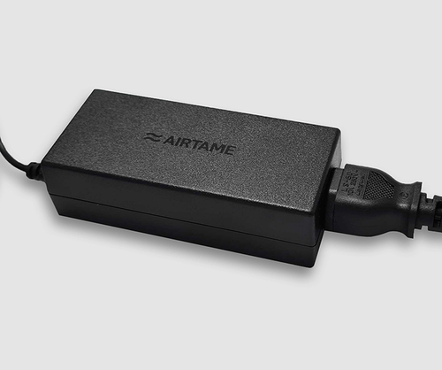 Box containing PSU+UK plug – Airtame