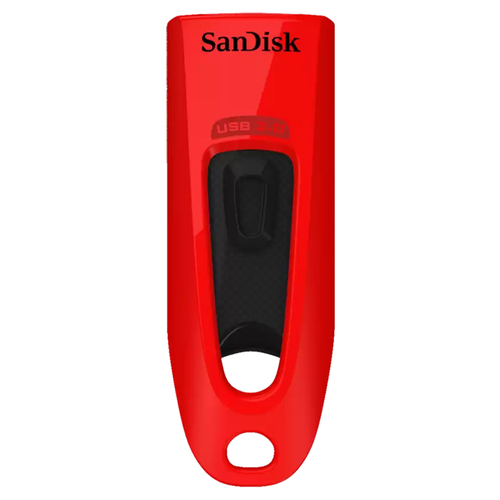 ULTRA 64 GB USB FLASH DRIVE USB 3.0 UP TO 100MB/S READ RED – SanDisk
