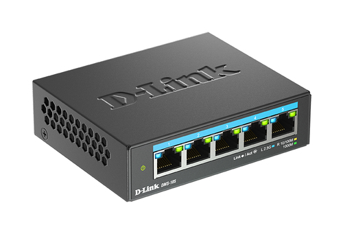 5-Port Multi-Gigabit Unmanaged Switch – D-Link Systems