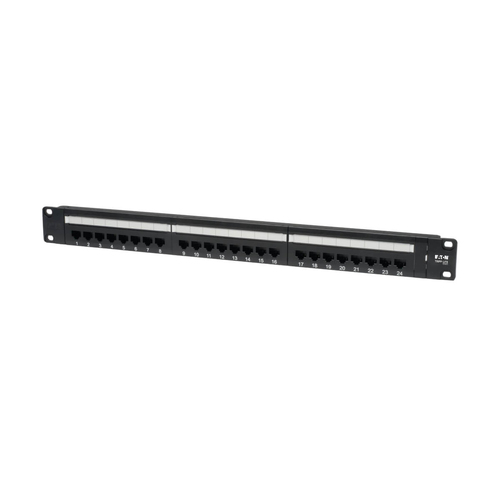 24-PORT 1U CAT6/CAT5 PATCH PANEL – Tripplite