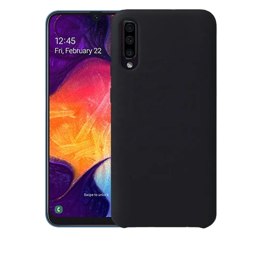 JLC Samsung A70 Matte Silicone Case - Black – JLC